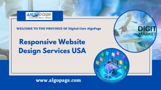 Responsive website design services USA
