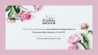 Fast Flower Delivery Service | Naho's Floral Design