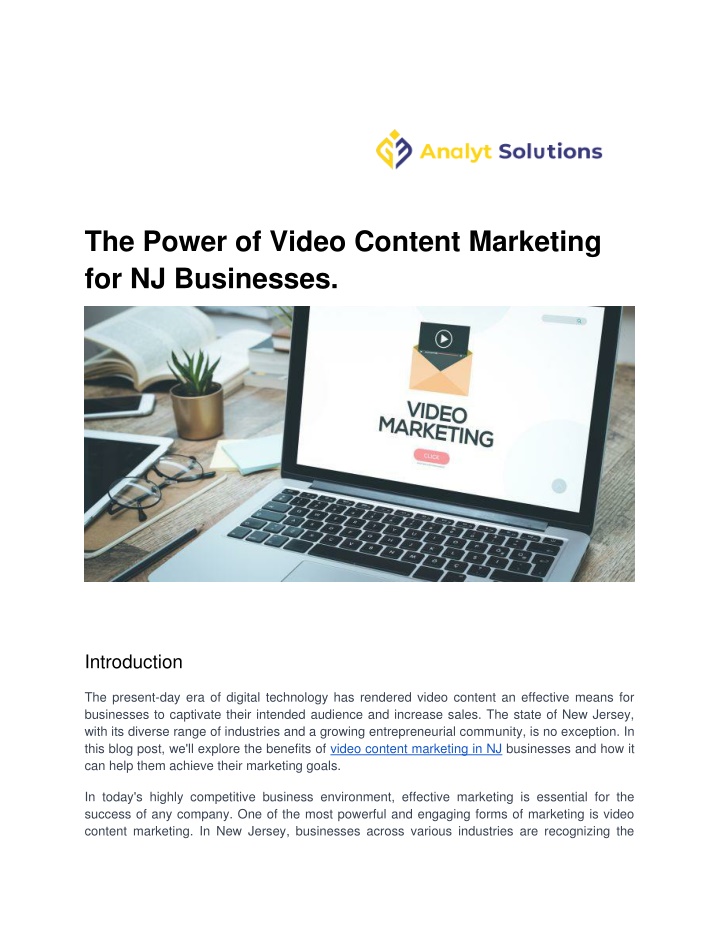 the power of video content marketing