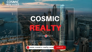 Invest With Cosmic Realty