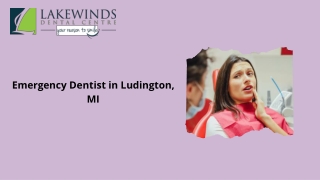 Emergency Dentist in Ludington, MI