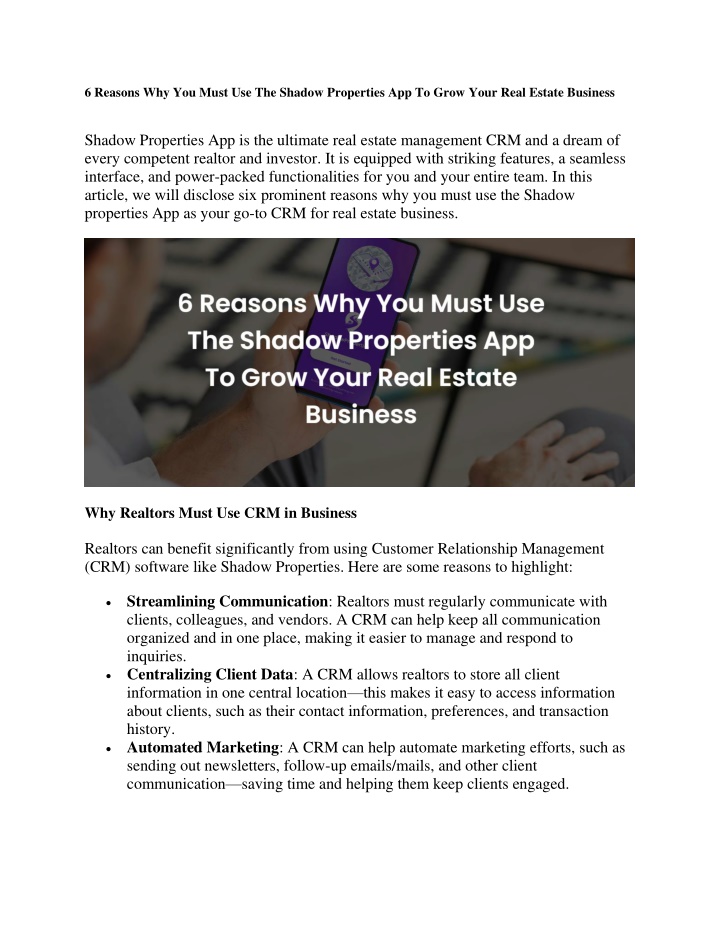 6 reasons why you must use the shadow properties