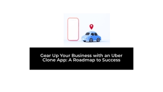 Build Your Own Uber Clone App