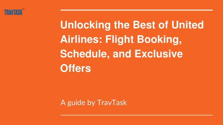 unlocking the best of united airlines flight booking schedule and exclusive offers
