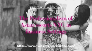 new york asian escorts