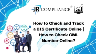 How to Check and Track a BIS Certificate Online  How to Check CML Number Online