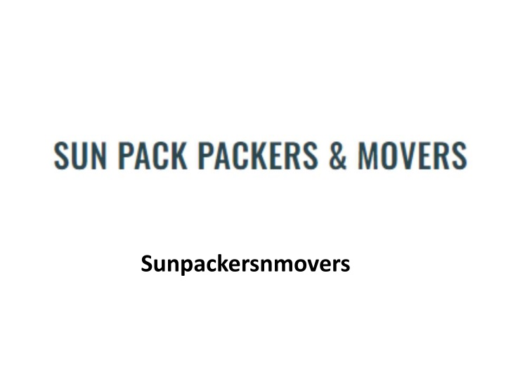 sunpackersnmovers