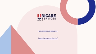 Best Housekeeping Services - Unicare Services