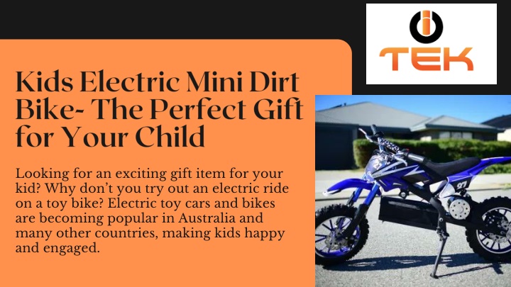 kids electric mini dirt bike the perfect gift