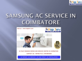samsung ac service in coimbatore