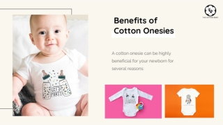 Benefits of Cotton Onesies