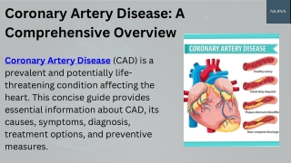 Coronary Artery Disease A Comprehensive Overview