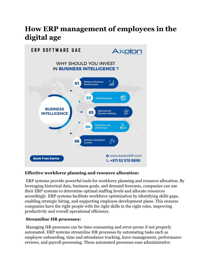 how erp management of employees in the digital age