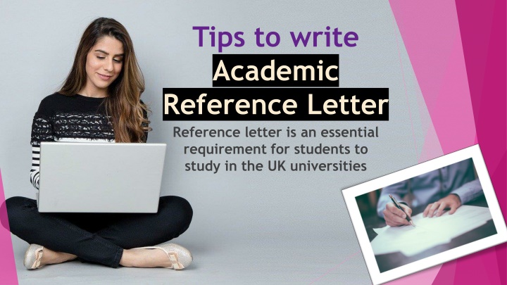 tips to write academic reference letter reference