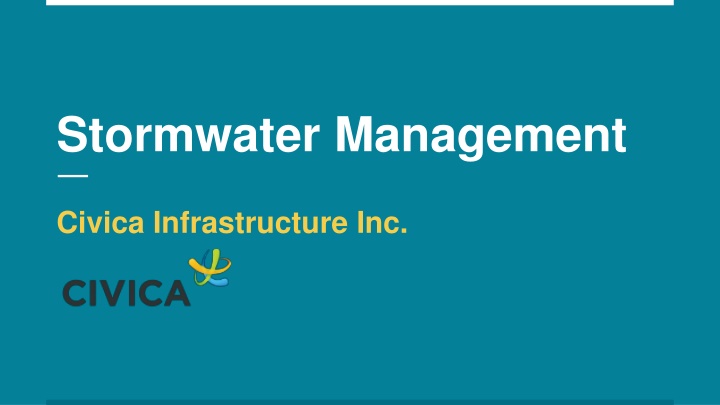 stormwater management
