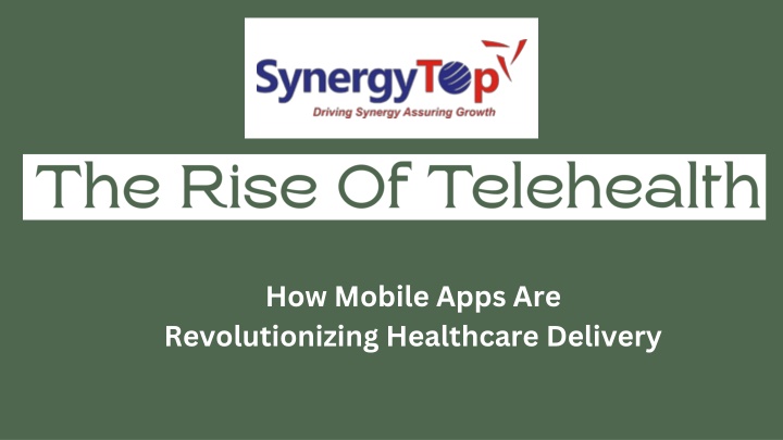 the rise of telehealth