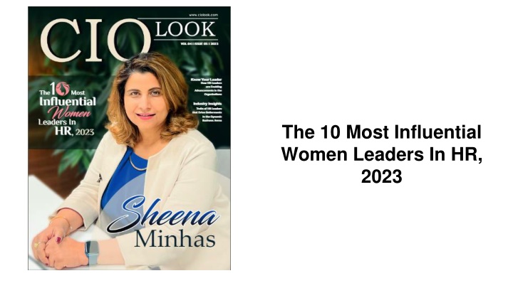 the 10 most influential women leaders in hr 2023