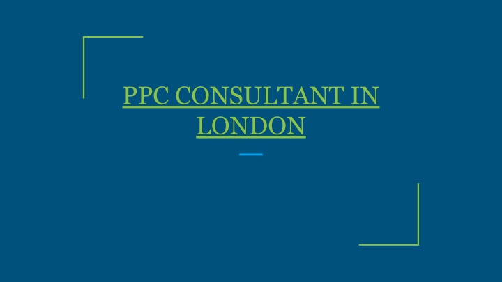 ppc consultant in london