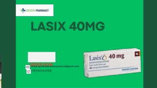 Lasix 40mg - The Diuretic of Choice for Healthcare Professionals - Buy Now