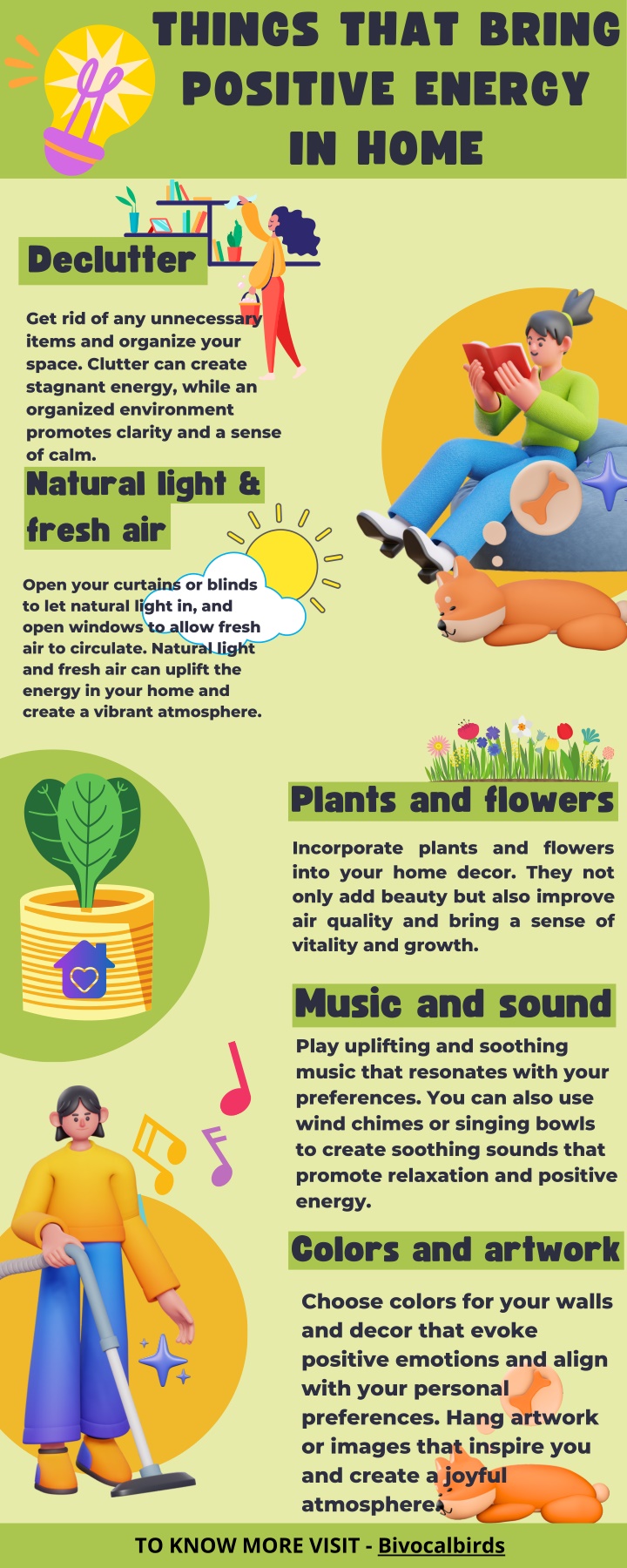 PPT Things That Bring Positive Energy In Homein Home PowerPoint 