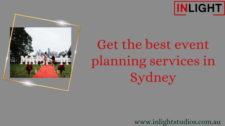 get the best event planning services in sydney