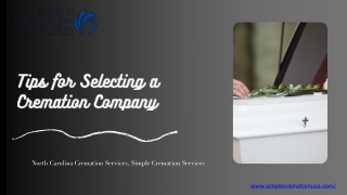 North Carolina Cremation Services, Simple Cremation Services