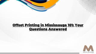 5 Frequently Asked Questions About Offset Printing Answered