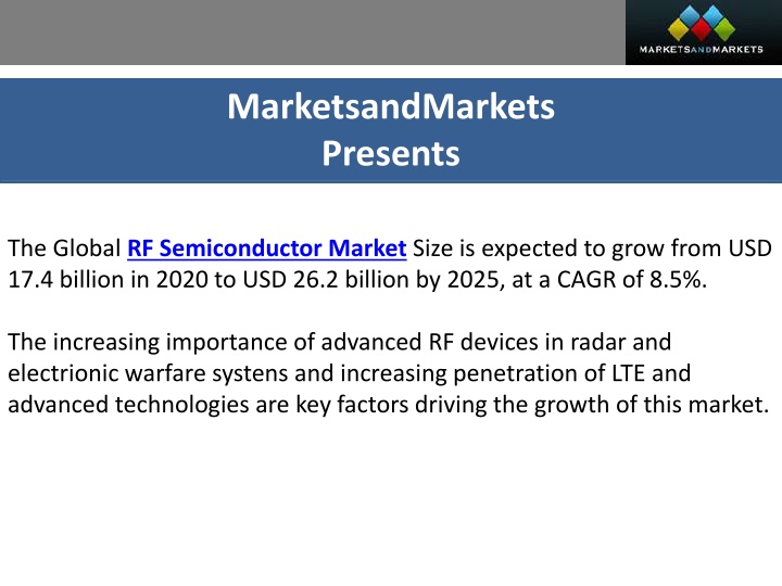 marketsandmarkets presents