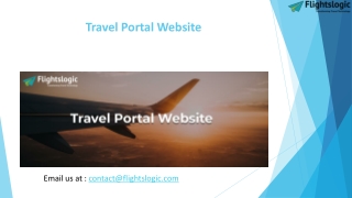 Travel Portal Website