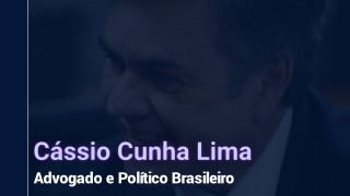 Cássio Cunha Lima-a intersecção entre direito e política no Brasil