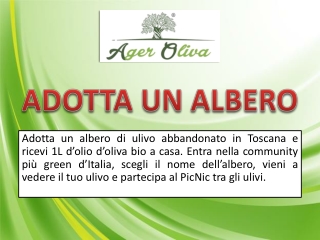 ADOTTA UN ALBERO