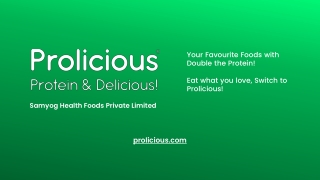 your favourite foods with double the protein