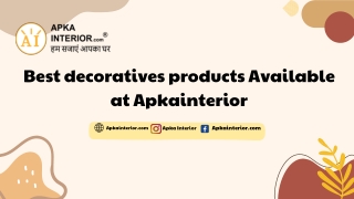 best decoratives products available