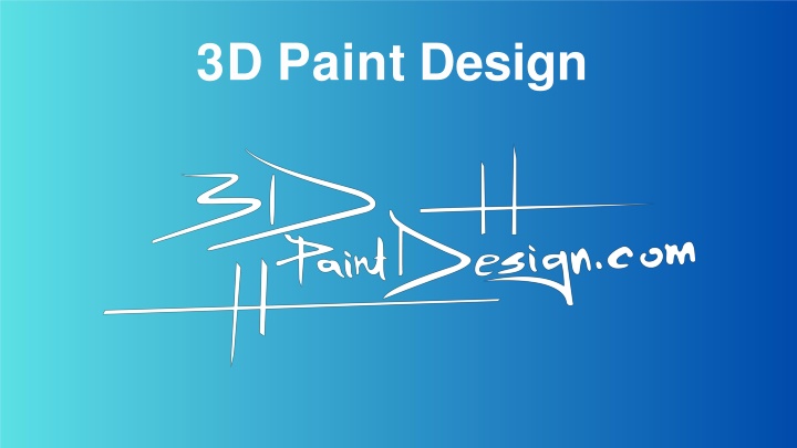 3d paint design