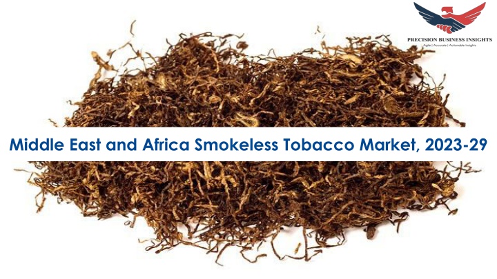 middle east and africa smokeless tobacco market