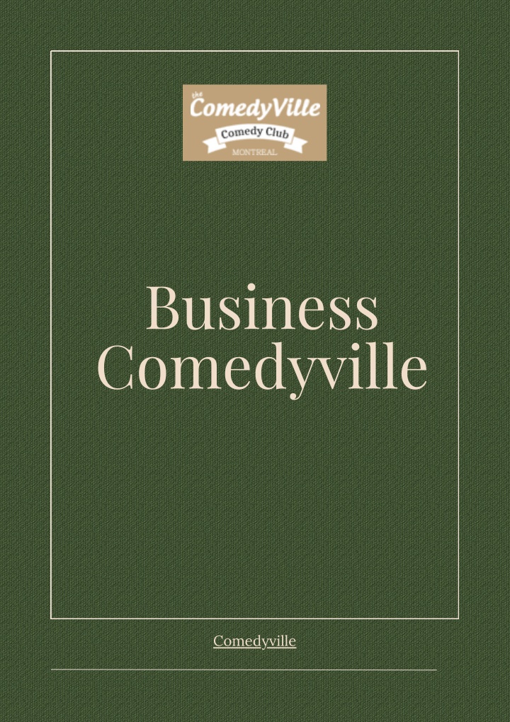 business comedyville