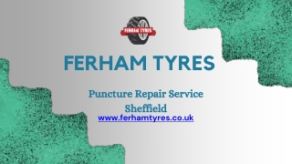 Professional Puncture Repair Service in Sheffield | Ferham Tyres
