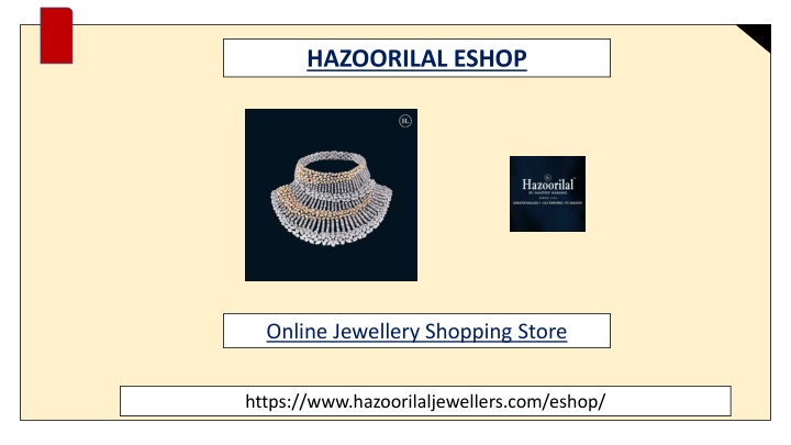 hazoorilal eshop