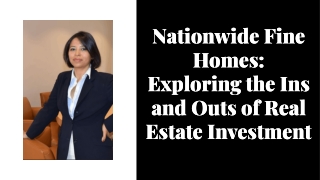 Real Estate - Alessandra Imanabadi | Nationwide Fine Homes