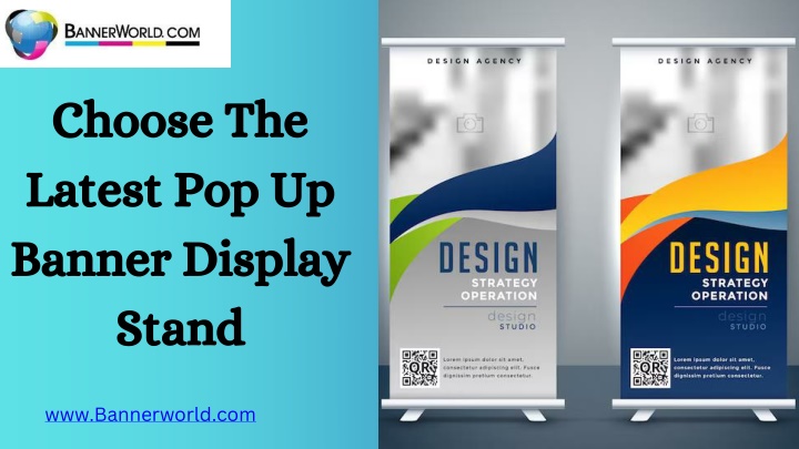 choose the latest pop up banner display stand