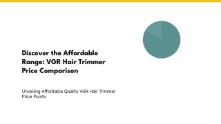 Discover the Affordable Range_ VGR Hair Trimmer Price Comparison