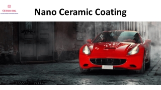 Nano Ceramic Car Coating Services | Car Ceramic Coating