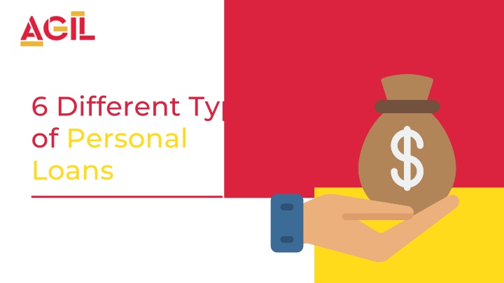6 different types of personal loans