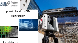 point cloud to BIM conversion