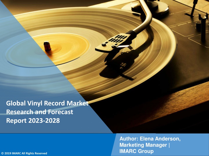 global vinyl record market research and forecast