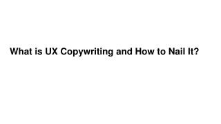 what is ux copywriting and how to nail it