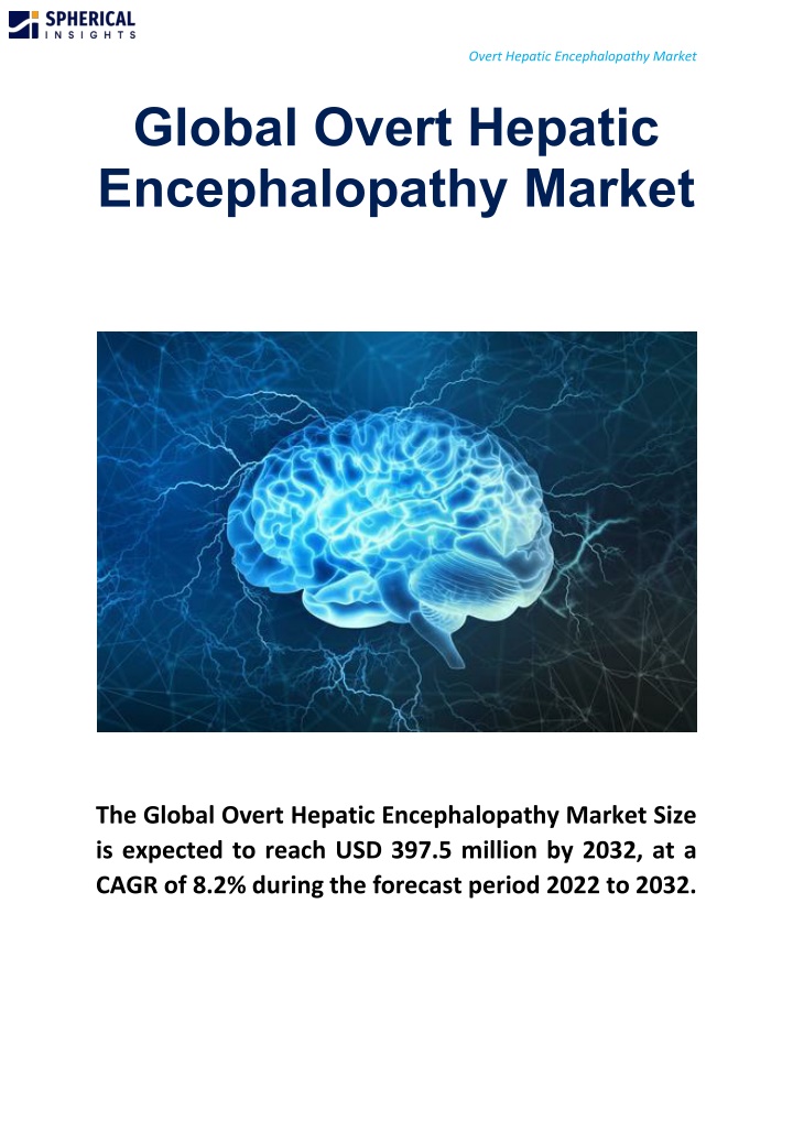 overt hepatic encephalopathy market