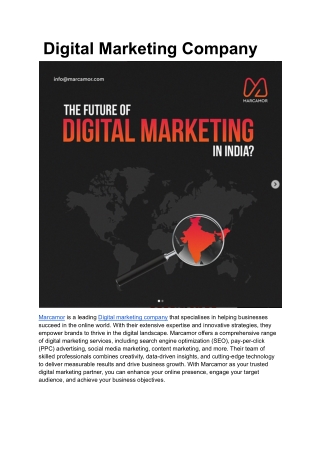 digital marketing company