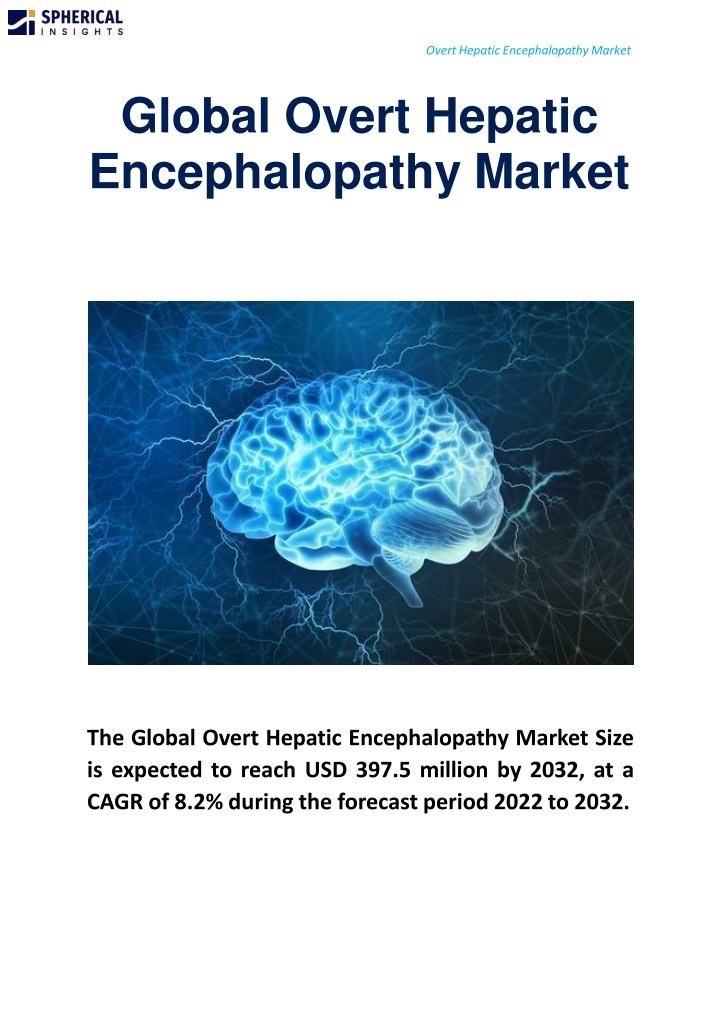 global overt hepatic encephalopathy market
