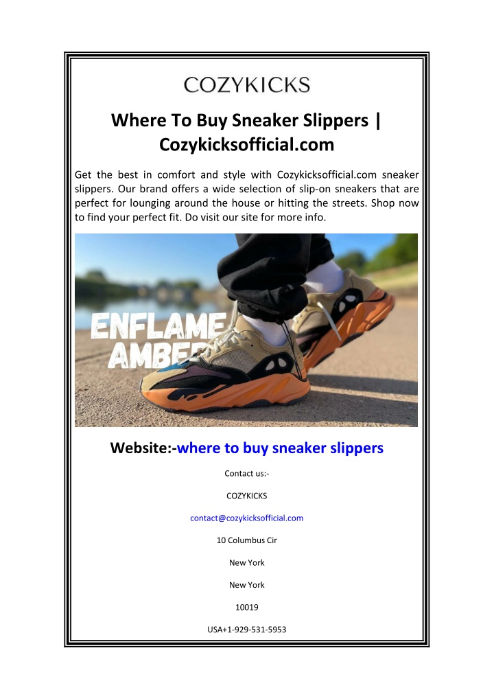 where to buy sneaker slippers cozykicksofficial